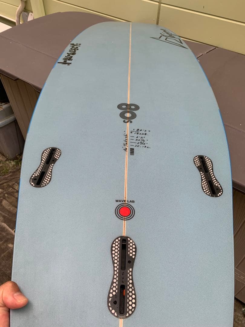 【美品】ジャスティス JUSTICE 80s 6’2” 35L サーフボード