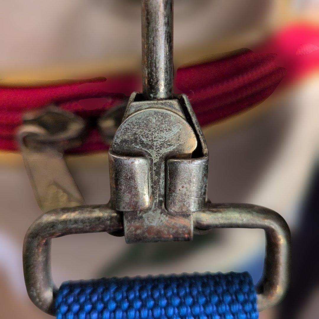 ※タバコ臭付着・黄ばみ色あせ汚れ切れ擦れ有りジャンボ尾崎プロ太陽 キャディバッグ