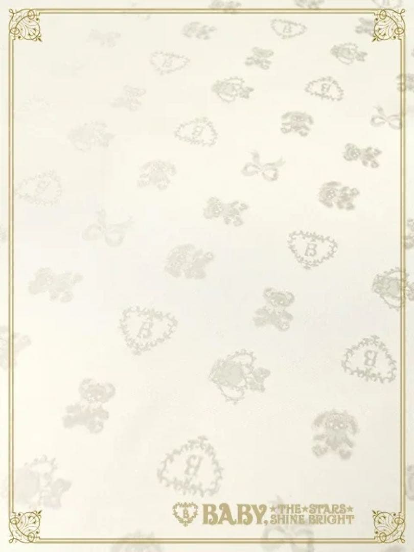 BABY THE STARS くみゃちゃんのクララショートコート 黒x黒