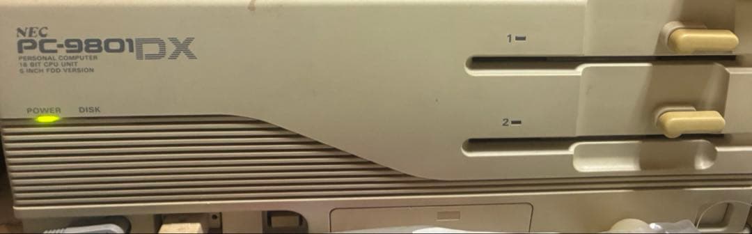 パソコン　本体　NEC PC-9801 DX