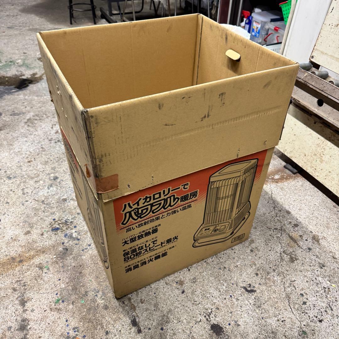 ①DAINICHI FM-196F ガスファンヒーター 円筒形 安全ガード付き