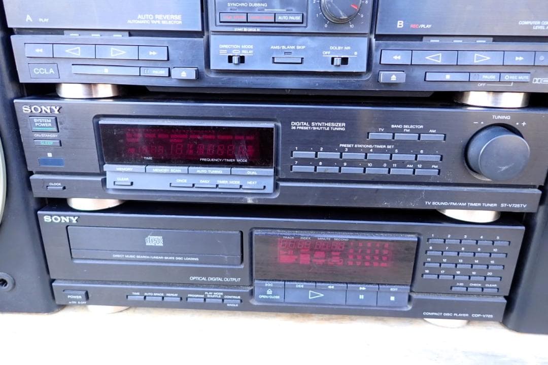 SONY SS-V725AV システムコンポ スピーカーセット 音響機材