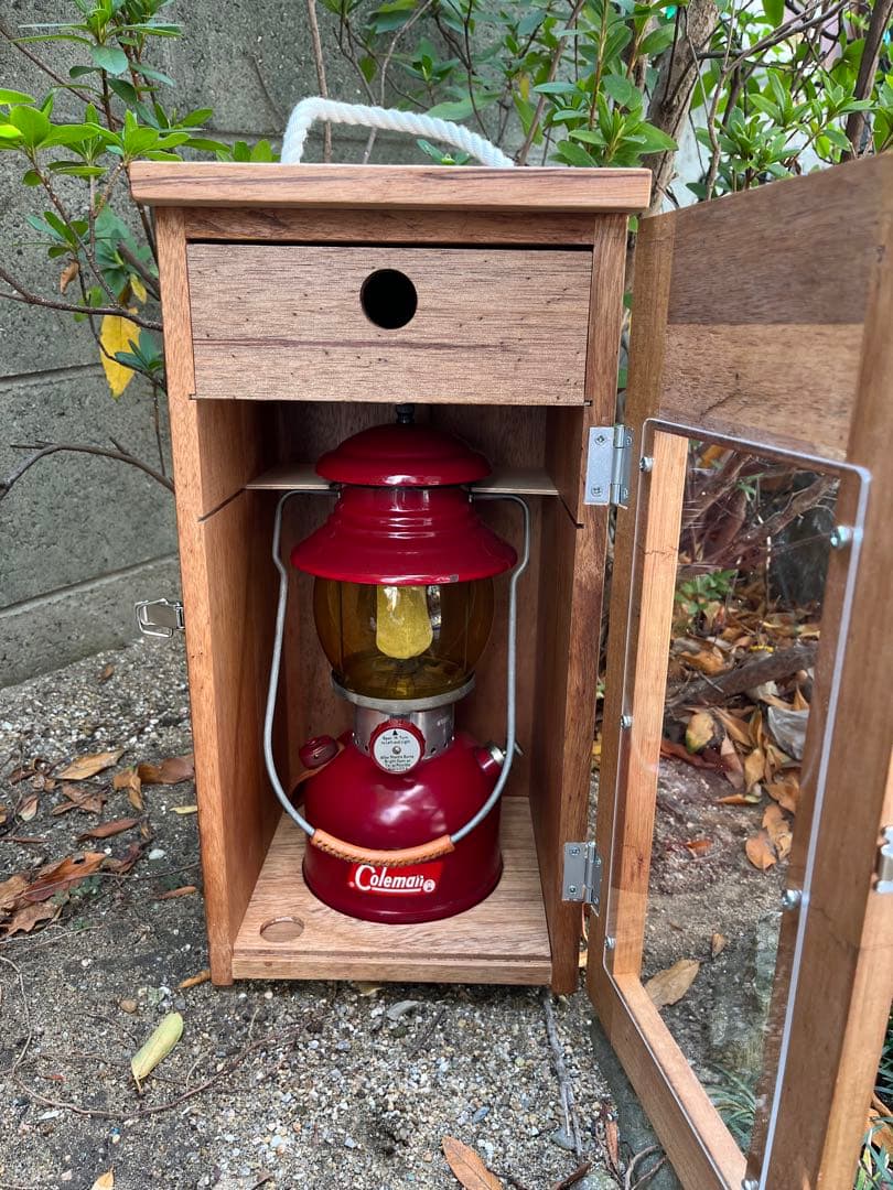 ビンテージ調　ランタンケース　コールマン用　200 200A【匿名配送】ランタン