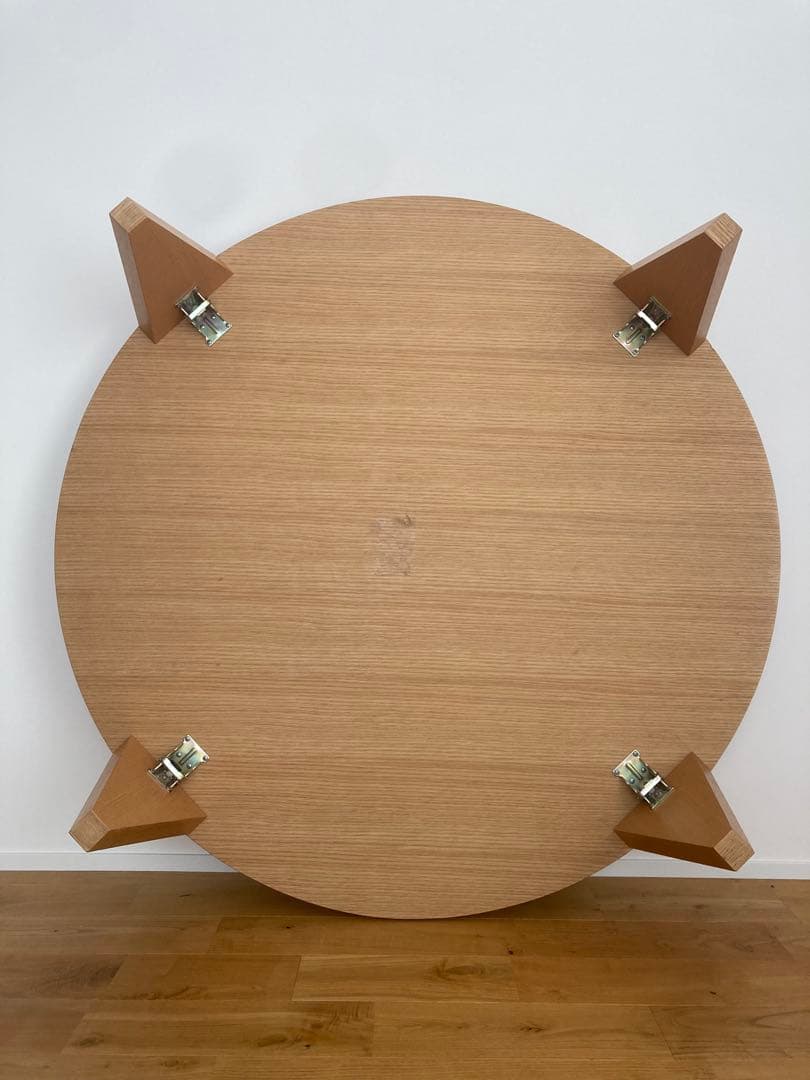 円形折りたたみテーブル 120cm