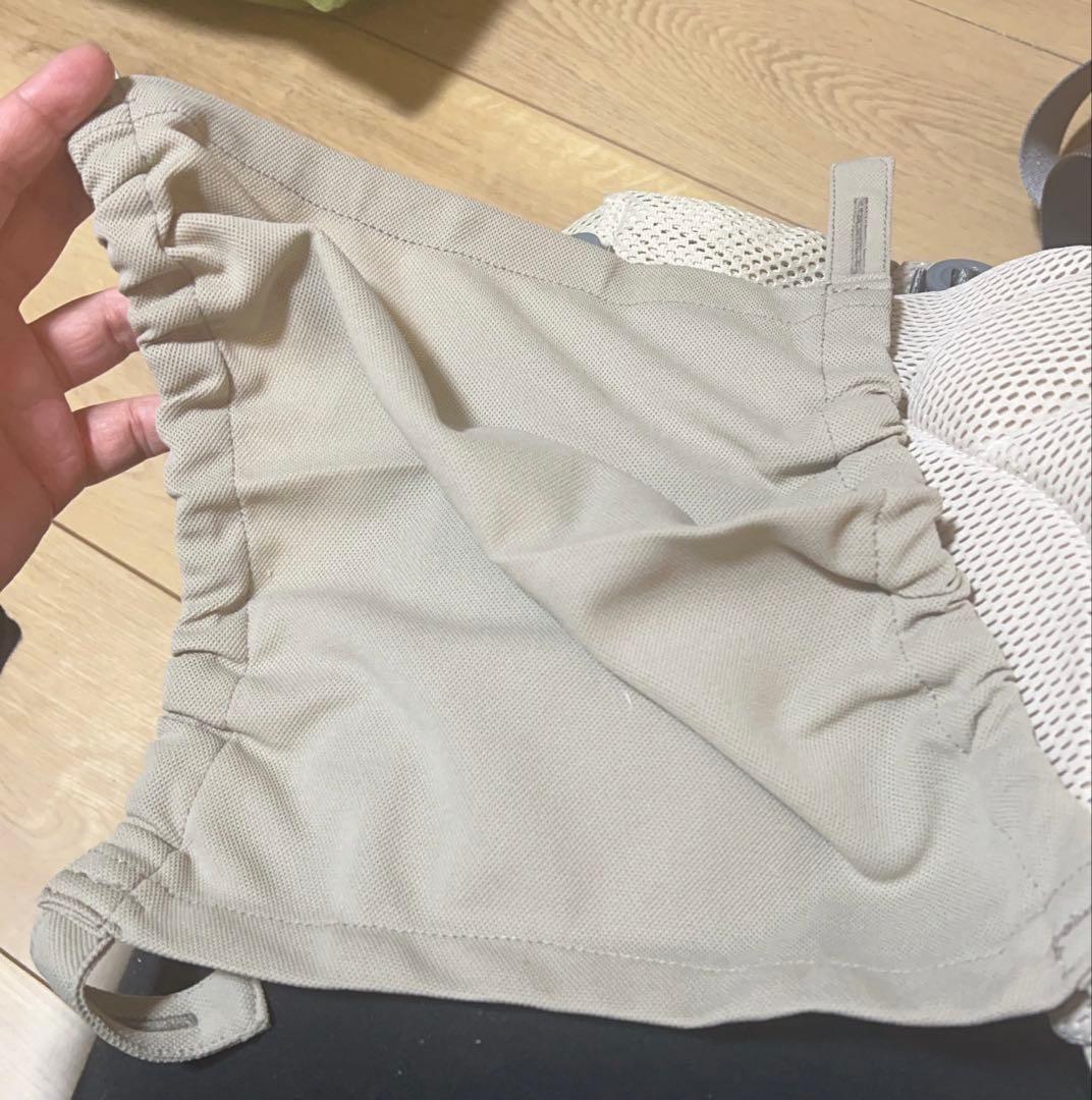 BB902 エールベベ・ベビーキャリア スリー ライトベージュ　抱っこひも