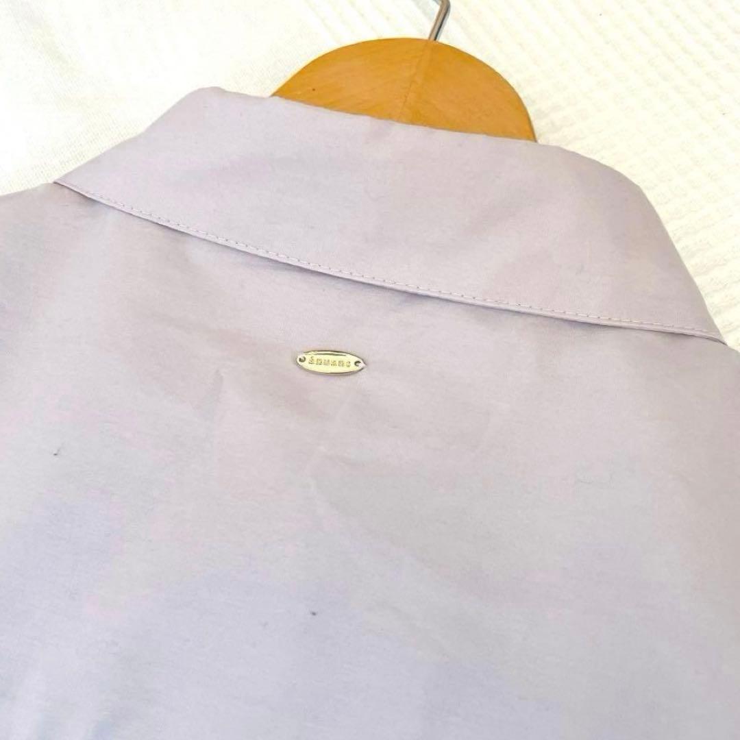 anuans⭐︎アニュアンス　スタンダードシャツ グレイッシュピンク