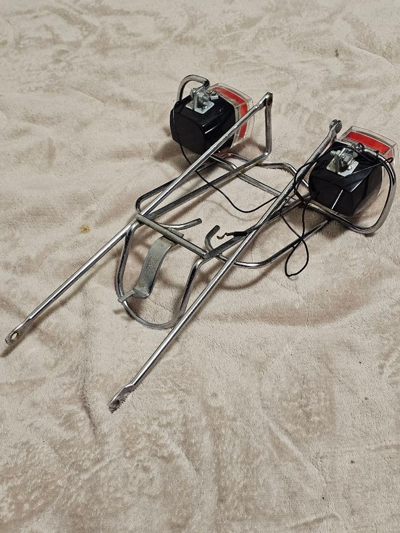 スーパーカー自転車　【当時物】昭和レトロ 自転車 フロントキャリア デコチャリ