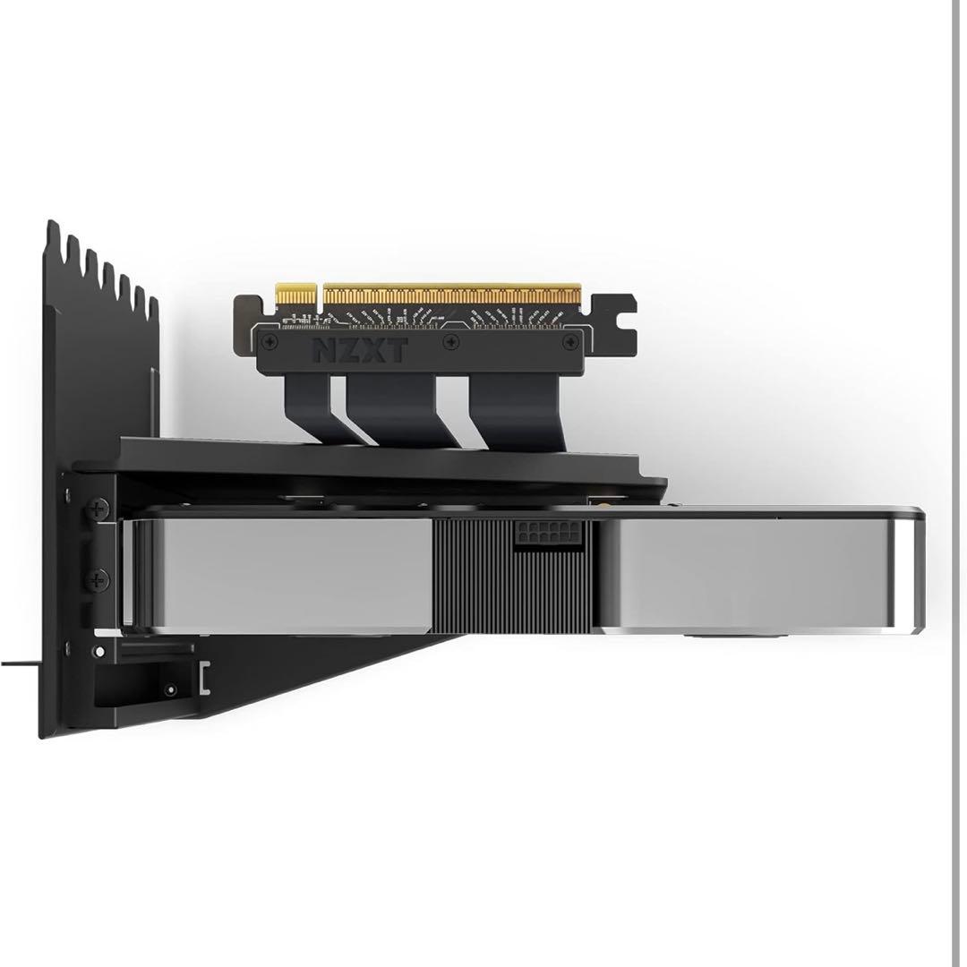 NZXT 垂直型GPUホルダー&ライザーケーブル(PCIE4.0 x 16) 黒
