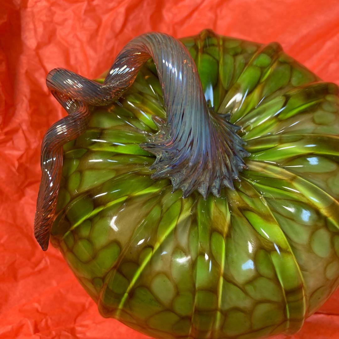 ガラス　パンプキン　超貴重品　ハロウィーン