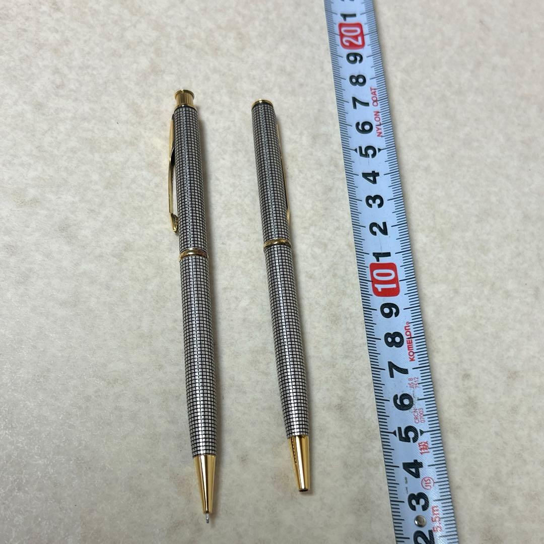 パーカー PERKER シャープペンシル＆ボールペン シルバー ケース入り