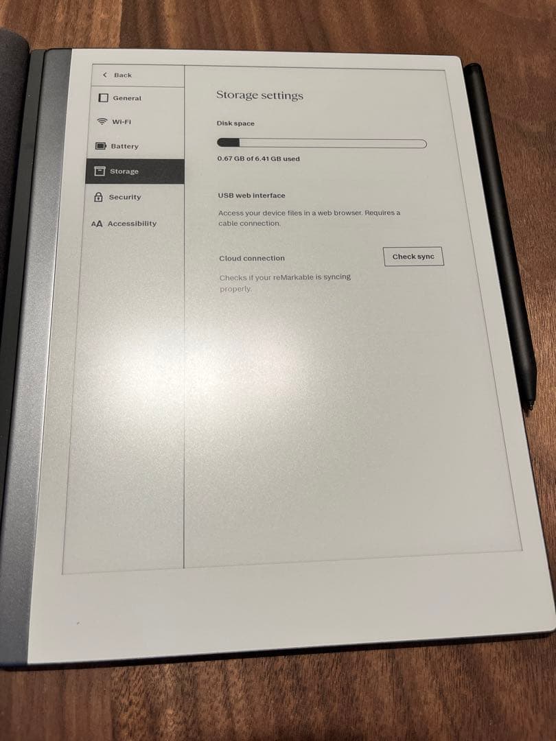 reMarkable2 ペンタブレット
