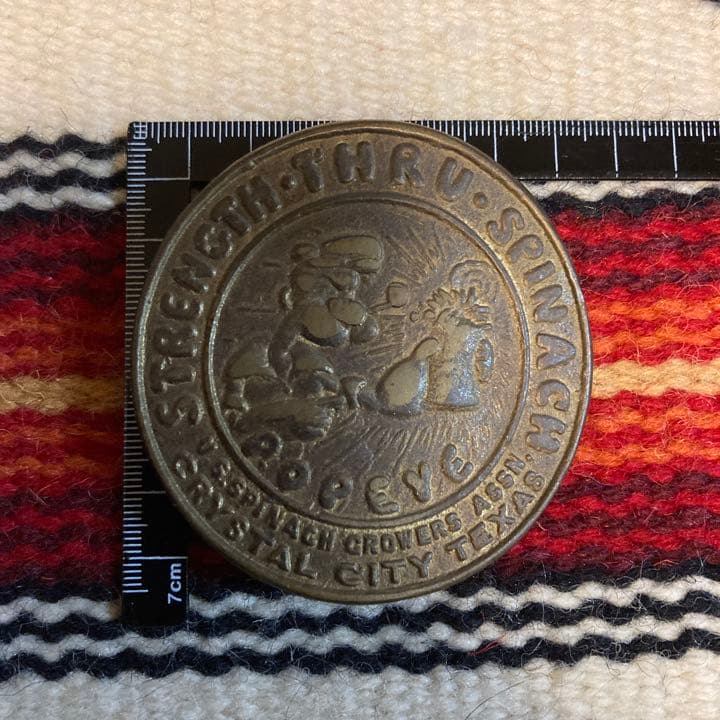 【04516】 popeye ポパイ ヴィンテージバックル