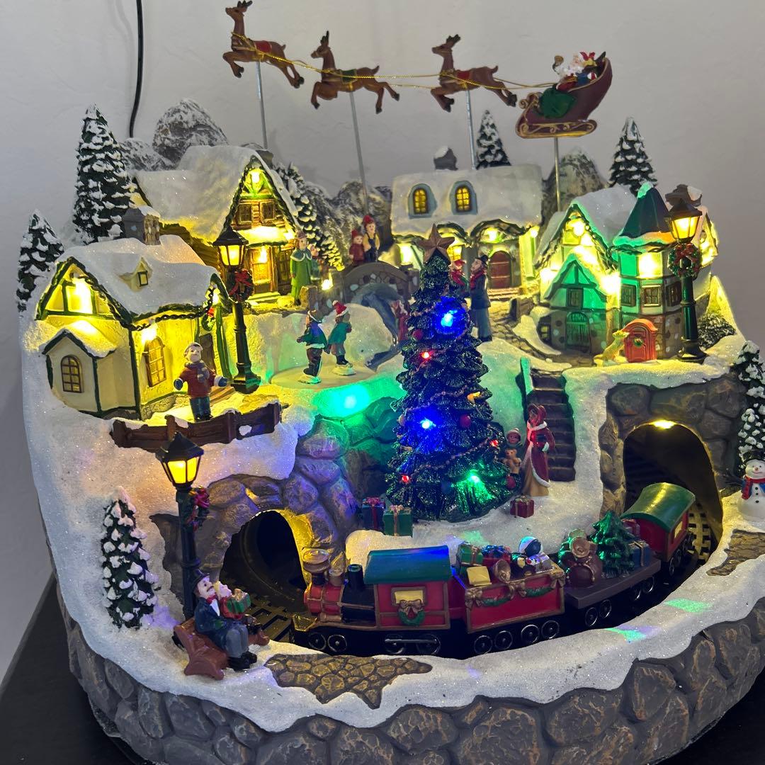 クリスマスビレッジ LEDライト付き