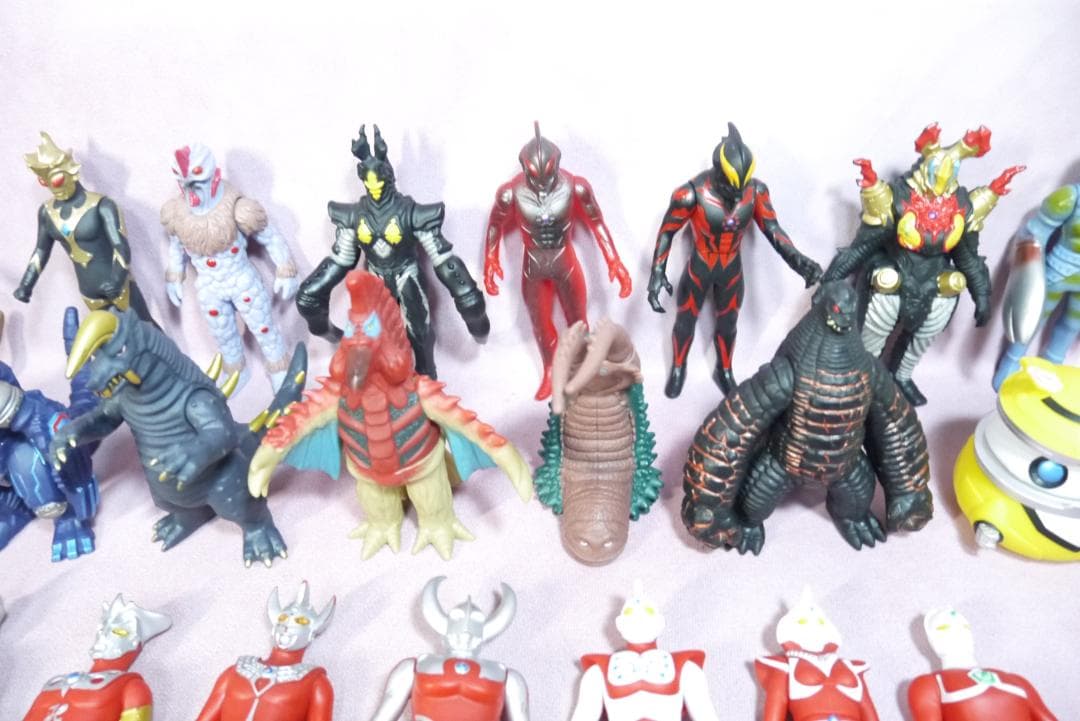 ウルトラヒーローシリーズ500　ウルトラ怪獣シリーズ500　ソフビ　69体