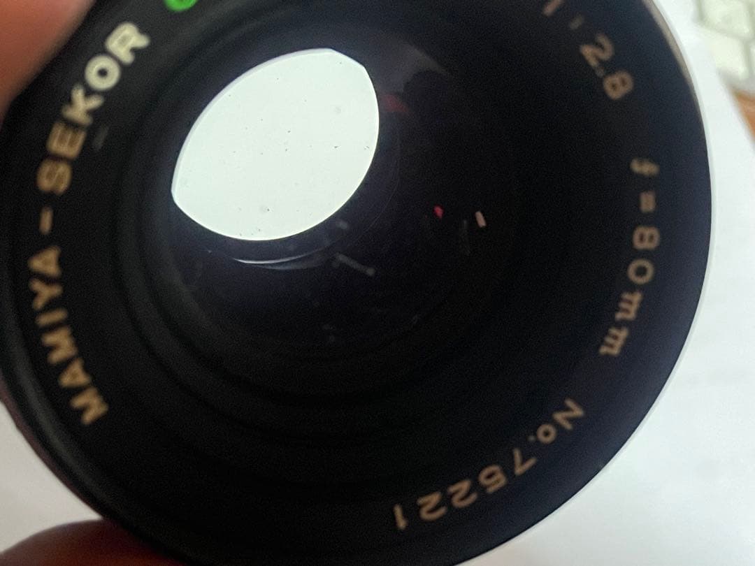 進さん専用　【ジャンク】MAMIYA M645SEKOR C 80mm巻き上げ