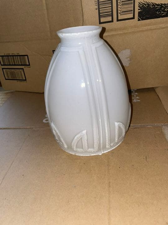 電気傘　ガラスシェード　アンティーク