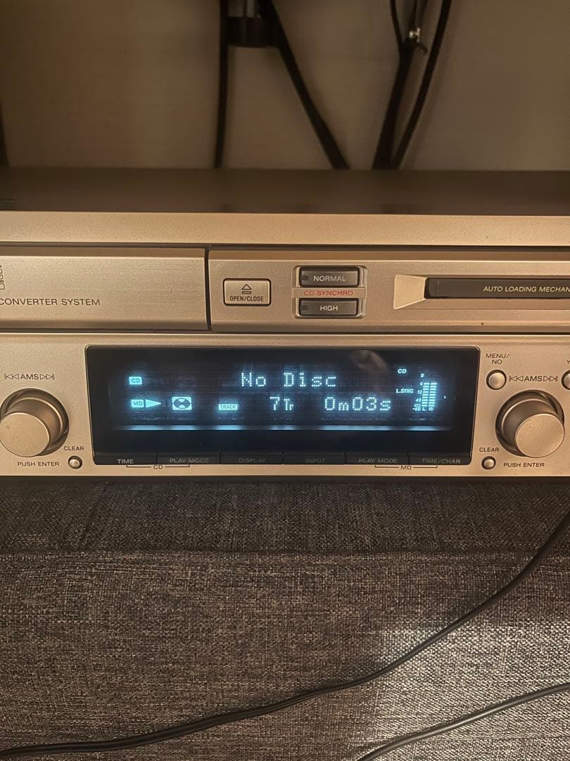 MXD-D3 SONY MDデッキ MDレコーダー CDプレーヤー CDデッキ