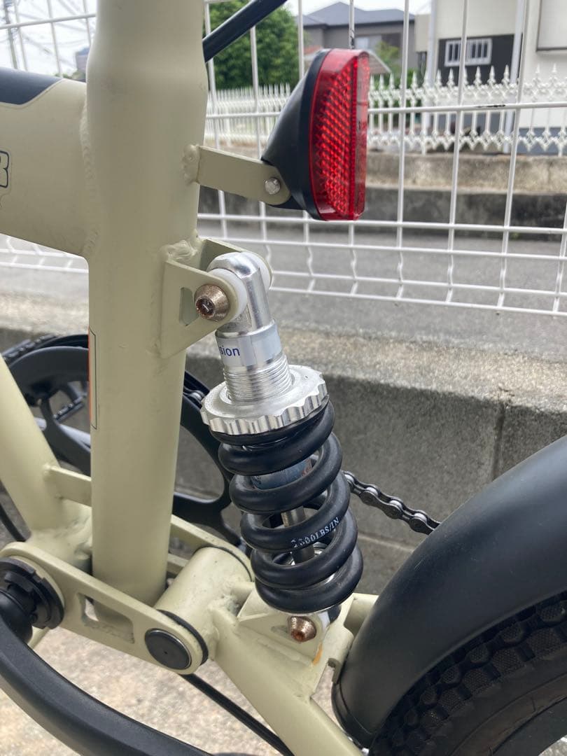 sp/fit MYPALLAS 折り畳み自転車　ベージュ20インチ