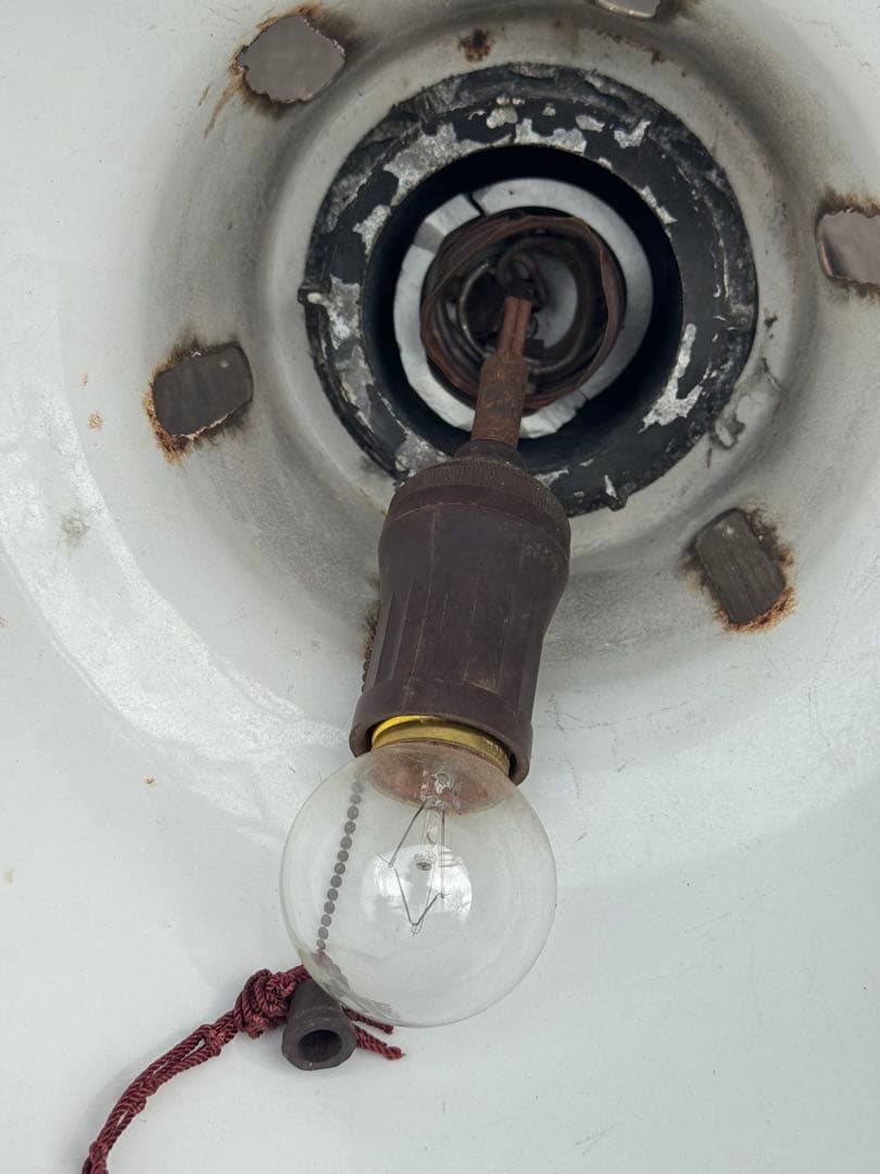 ヴィンテージ 東芝 グリーン ペンダントライト ランプシェード 昭和レトロ 大