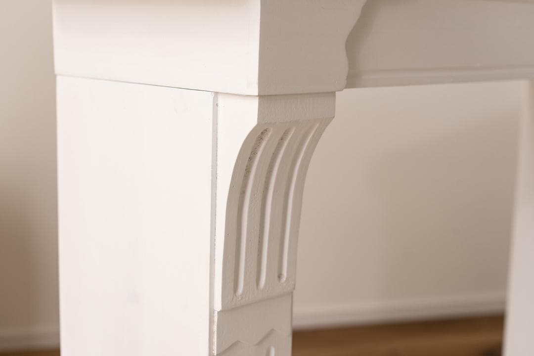 アンティーク調 マントルピース　ホワイト☆暖炉 リビング 幅100