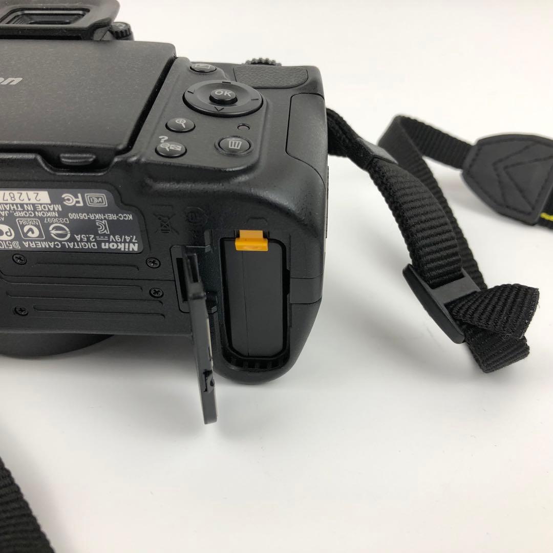 【極美品】 Nikon D5100 デジタル一眼レフ 1620万画素 ニコン