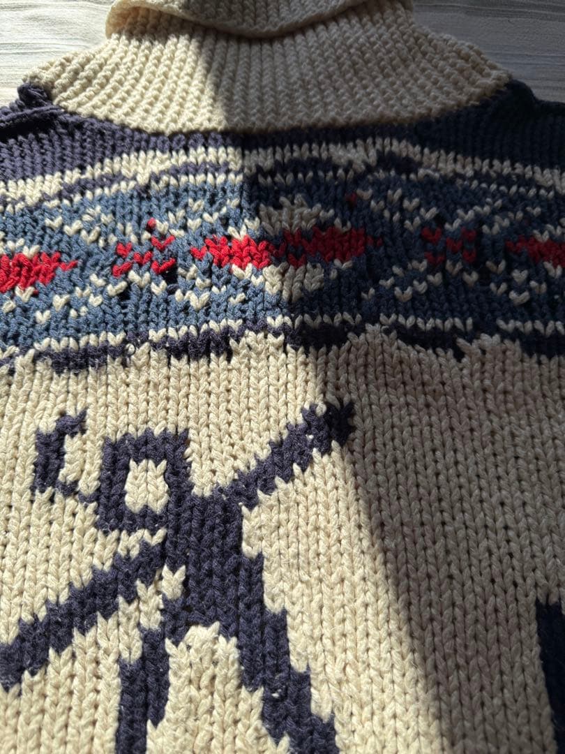 Polo by Ralph Lauren カウチン クジラ L