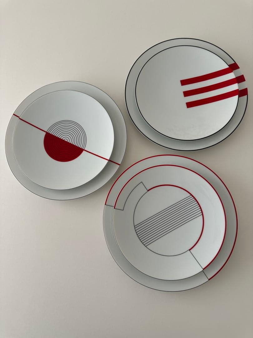 フランスヴィンテージPuiforcatデザートプレート ピュイフォルカ エルメス