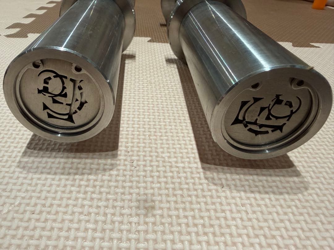 GFC製　ステンレスオリンピックダンベルシャフト