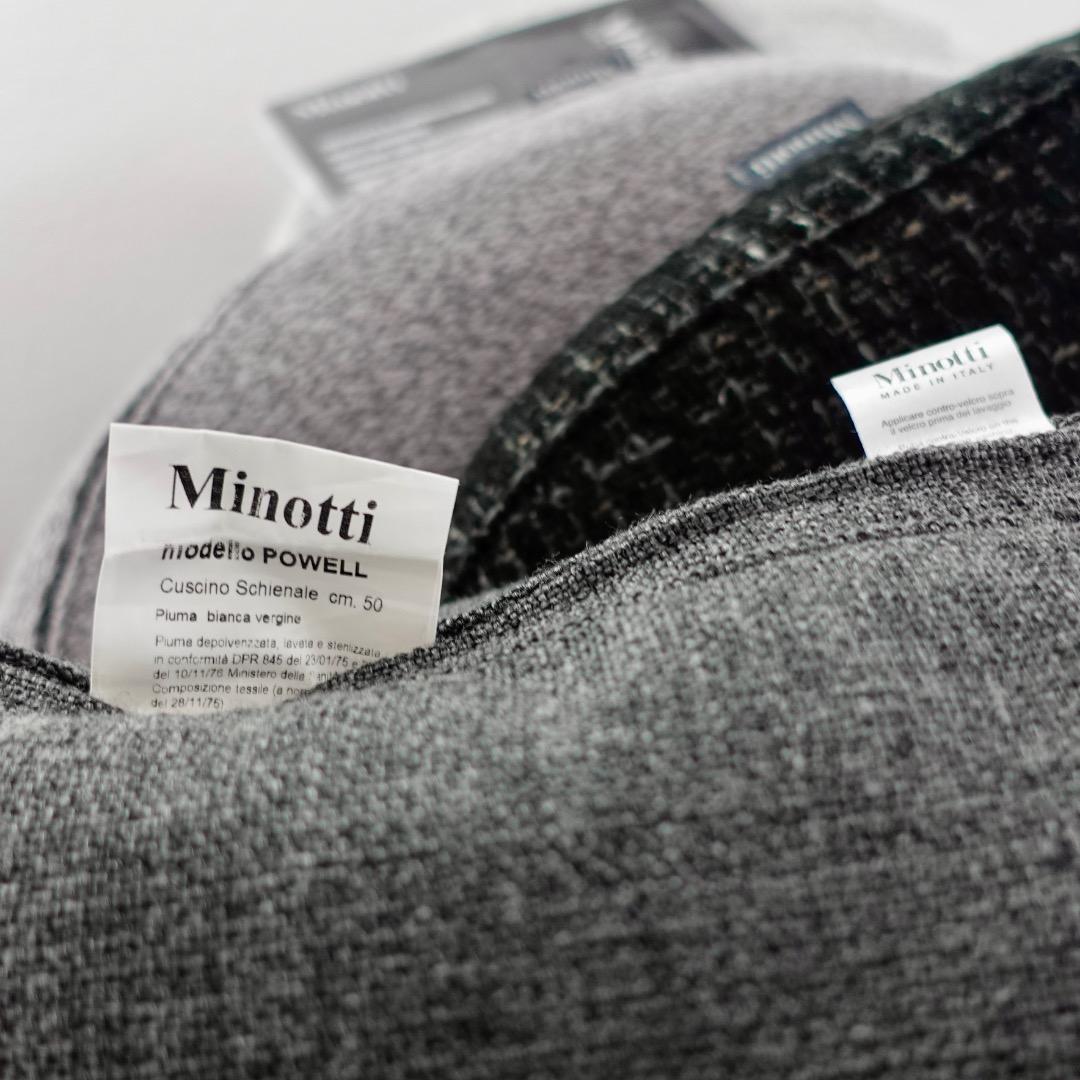 Minotti ミノッティ クッション 本物 イタリア製 高級家具 1個