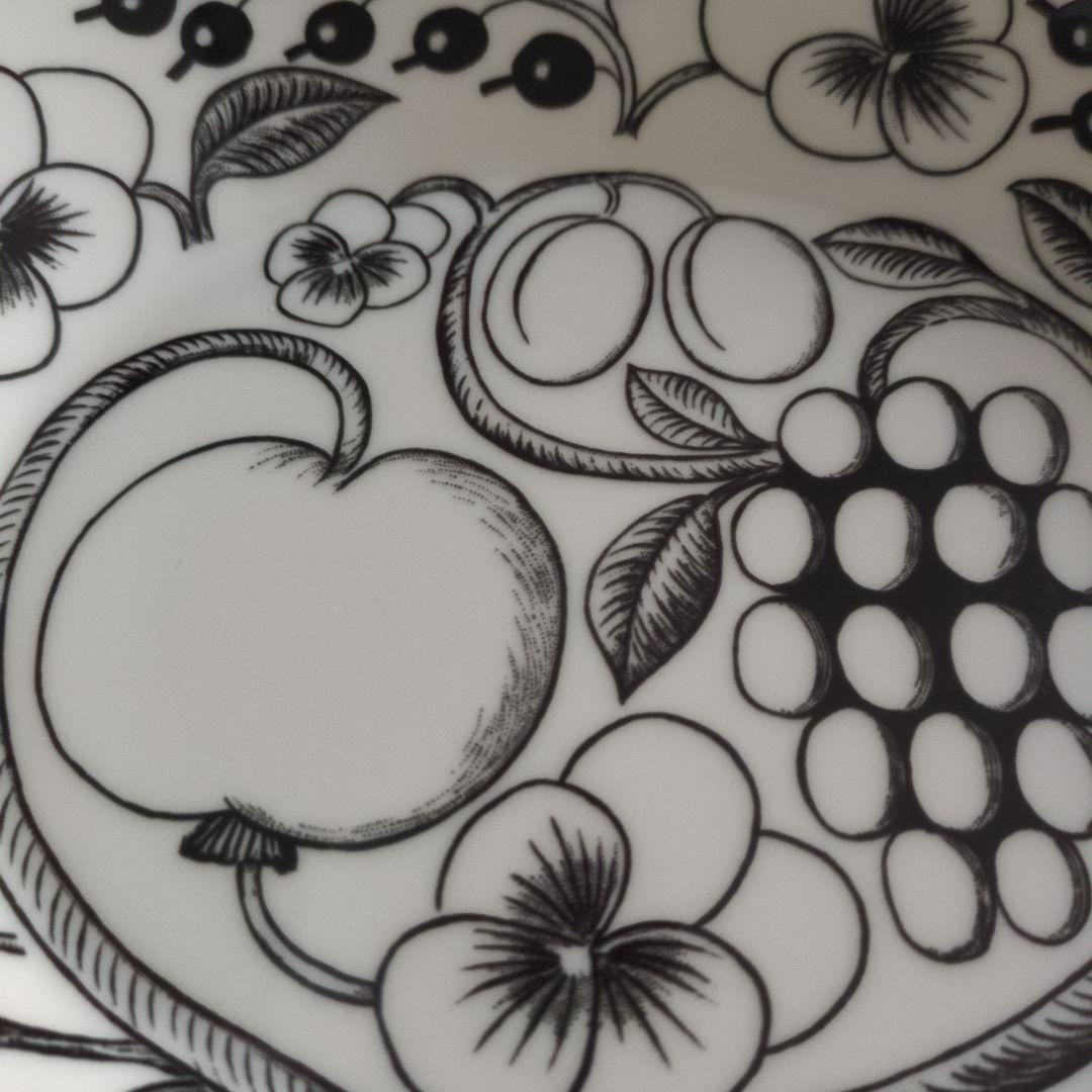 ARABIA　ブラックパラティッシ　オーバル　 2枚セット