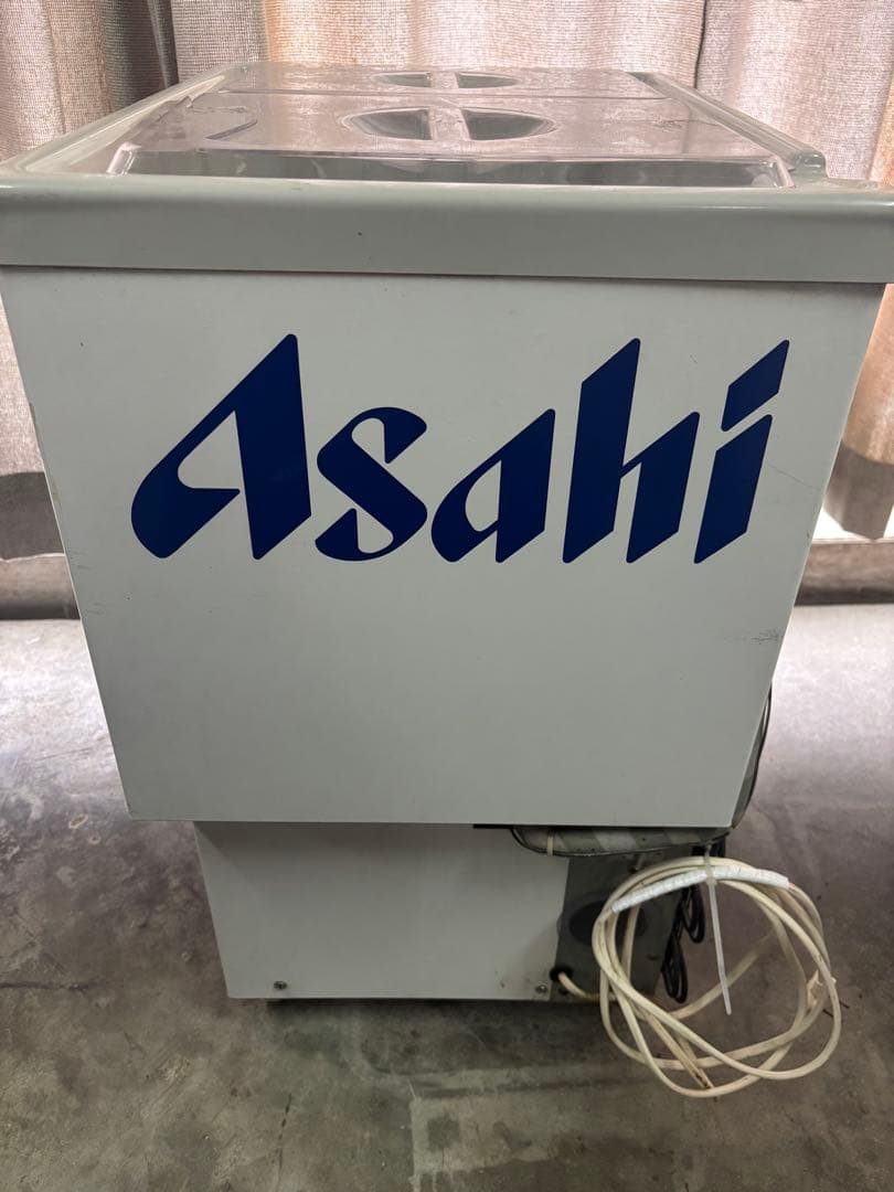 動作品‼️TOSHIBA アサヒビール柄 冷水ショーケース 業務用SW-20LE