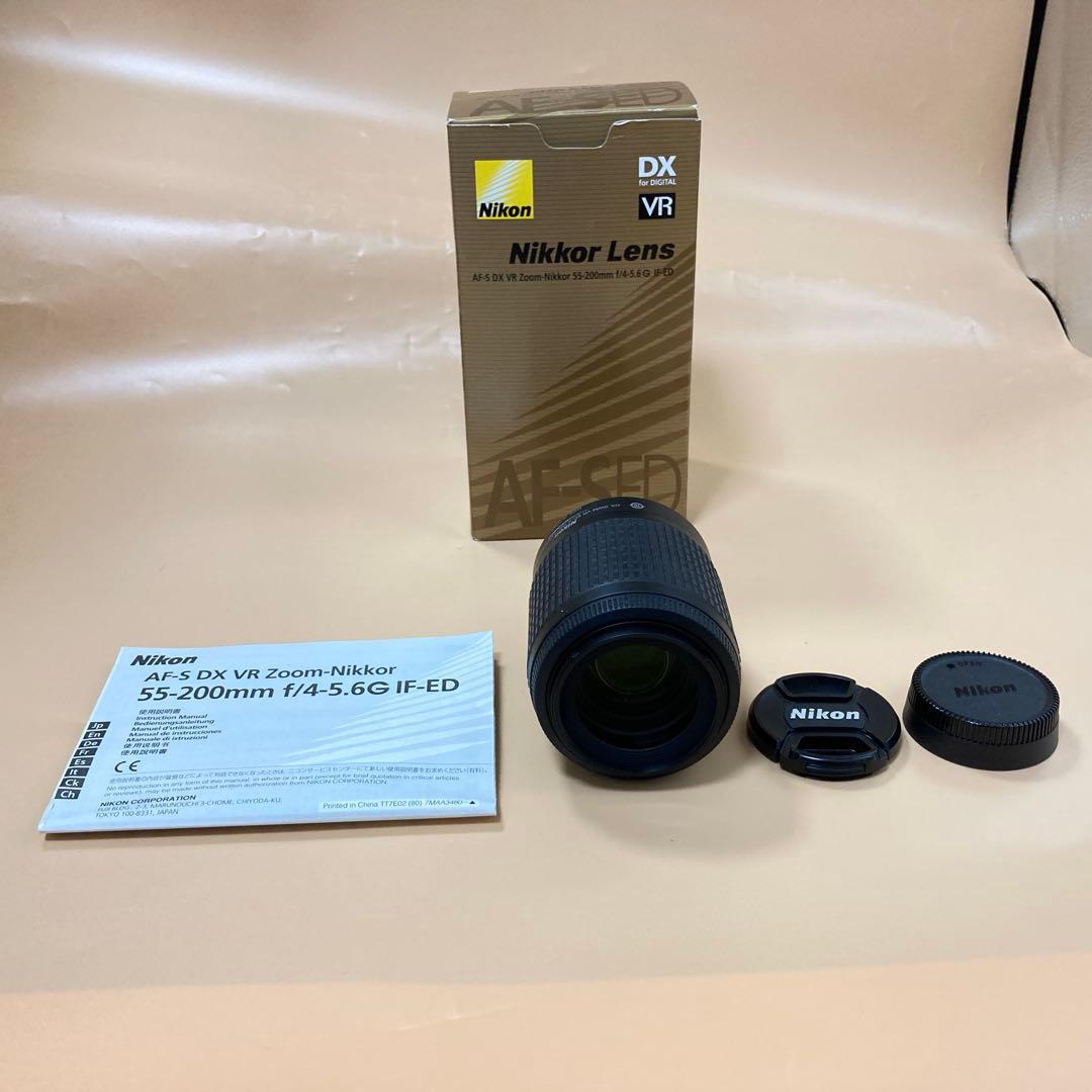 ◆望遠レンズ◆ニコン Nikon AF-S 55-200mm 手振れ補正付き