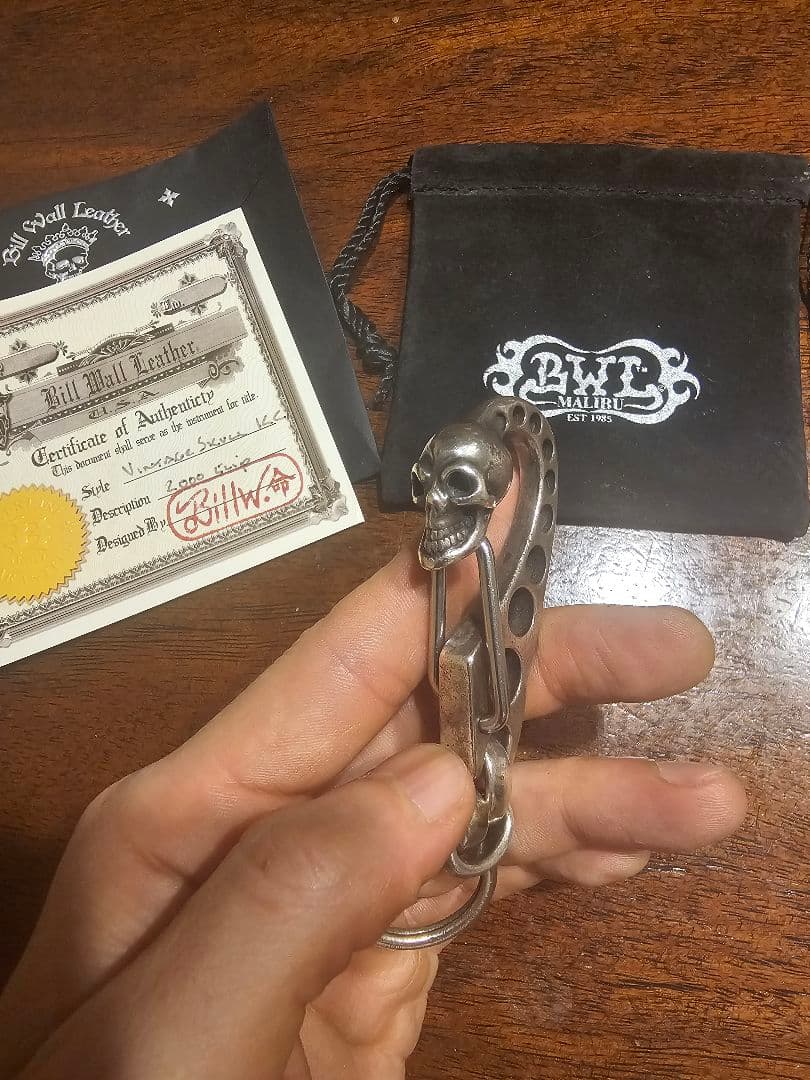 ビルウォールレザー　キーチェーン