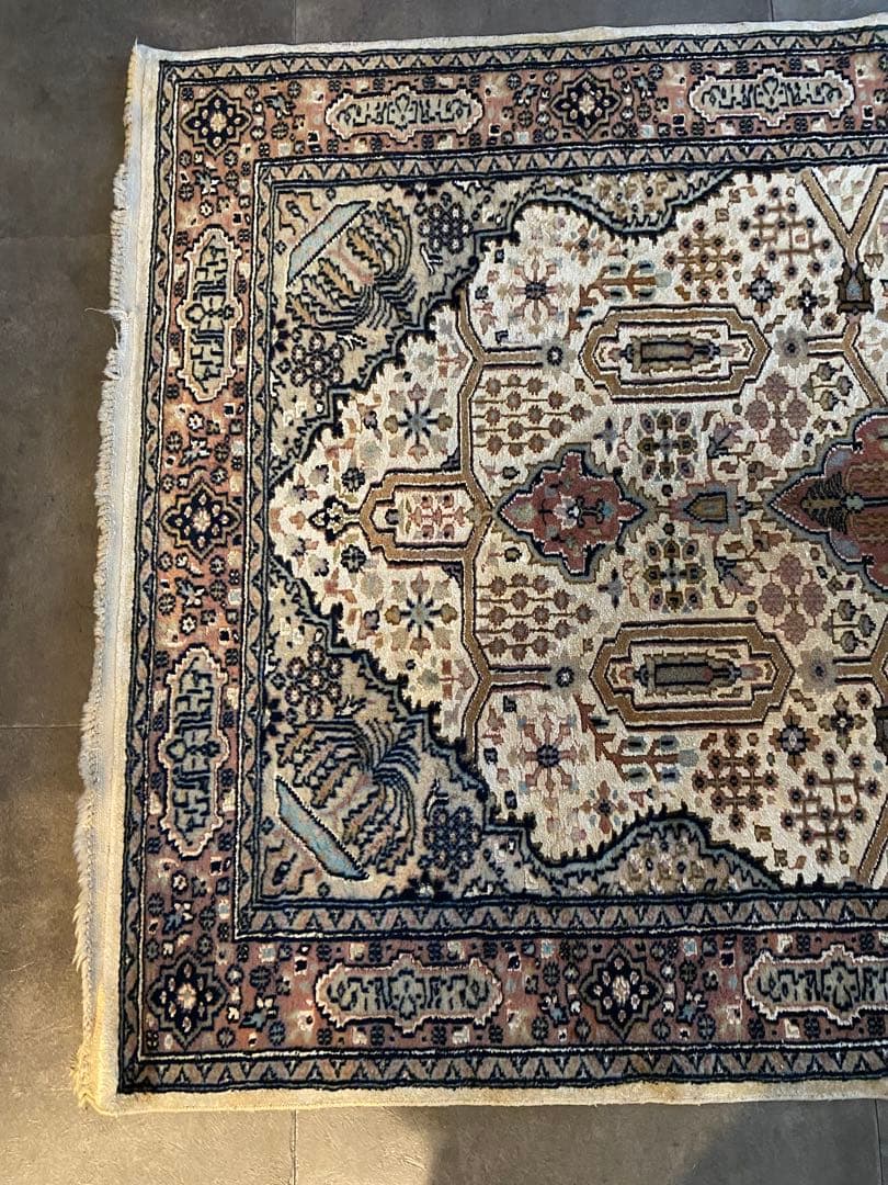 【美品】パキスタン製/絨毯/155x95