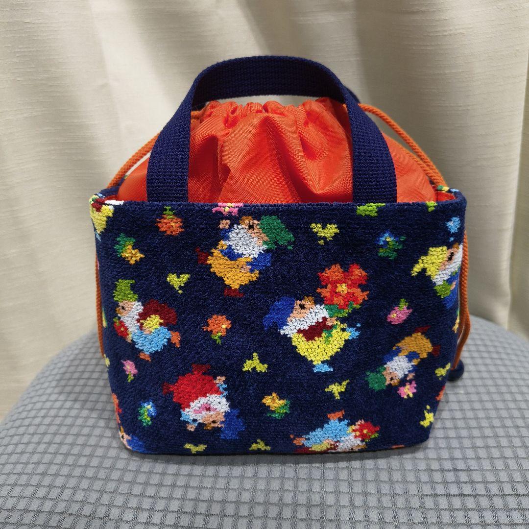 FEILER 巾着ハンドバッグ ハンカチ ショップ袋付き