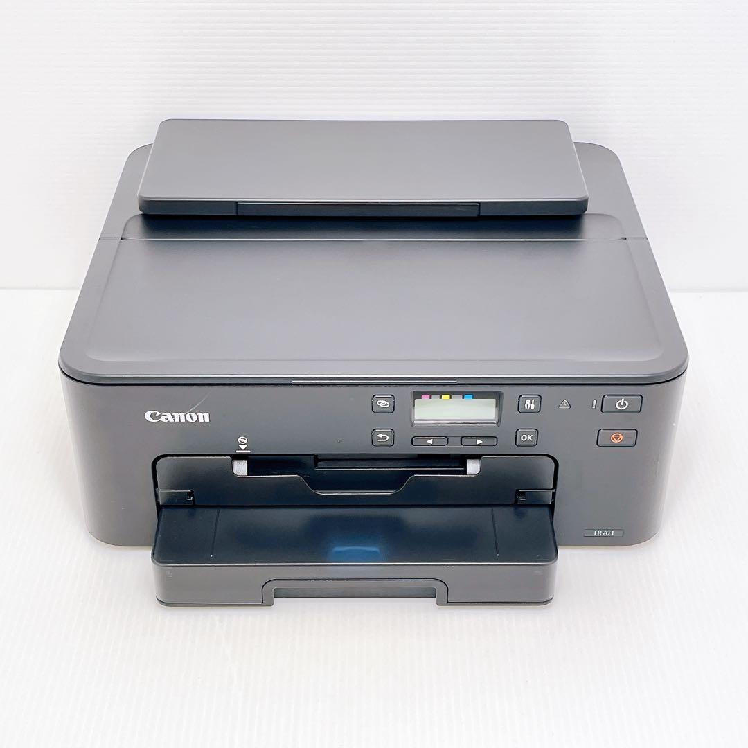 ■印刷枚数極少■Canon TR703 インクジェットプリンター キャノン