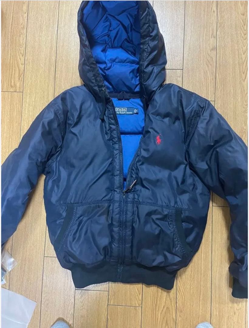 ポロラルフローレン フード付きダウンジャケット