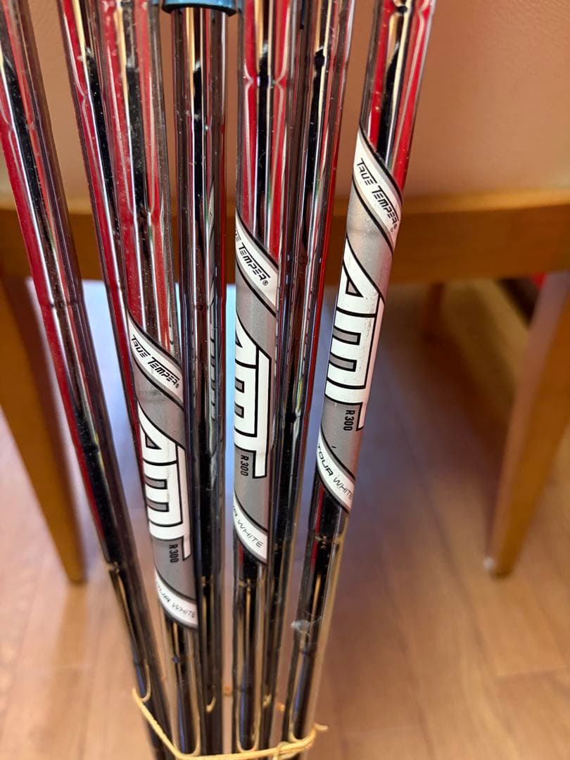 【希少R300】AMT TOUR WHITE R300 シャフト 7本セット
