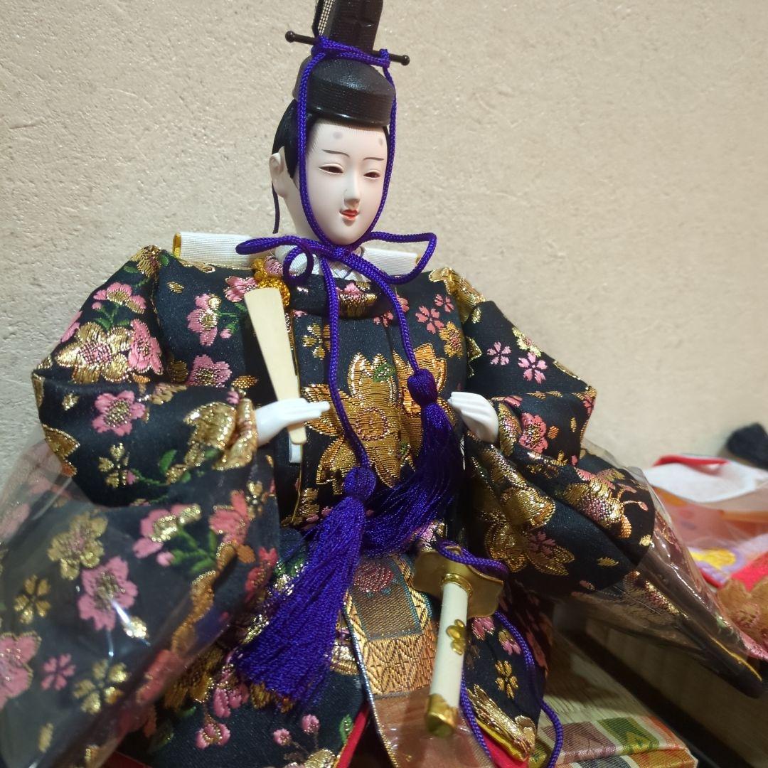 雛人形　親王（小道具）と親王台のみのセット