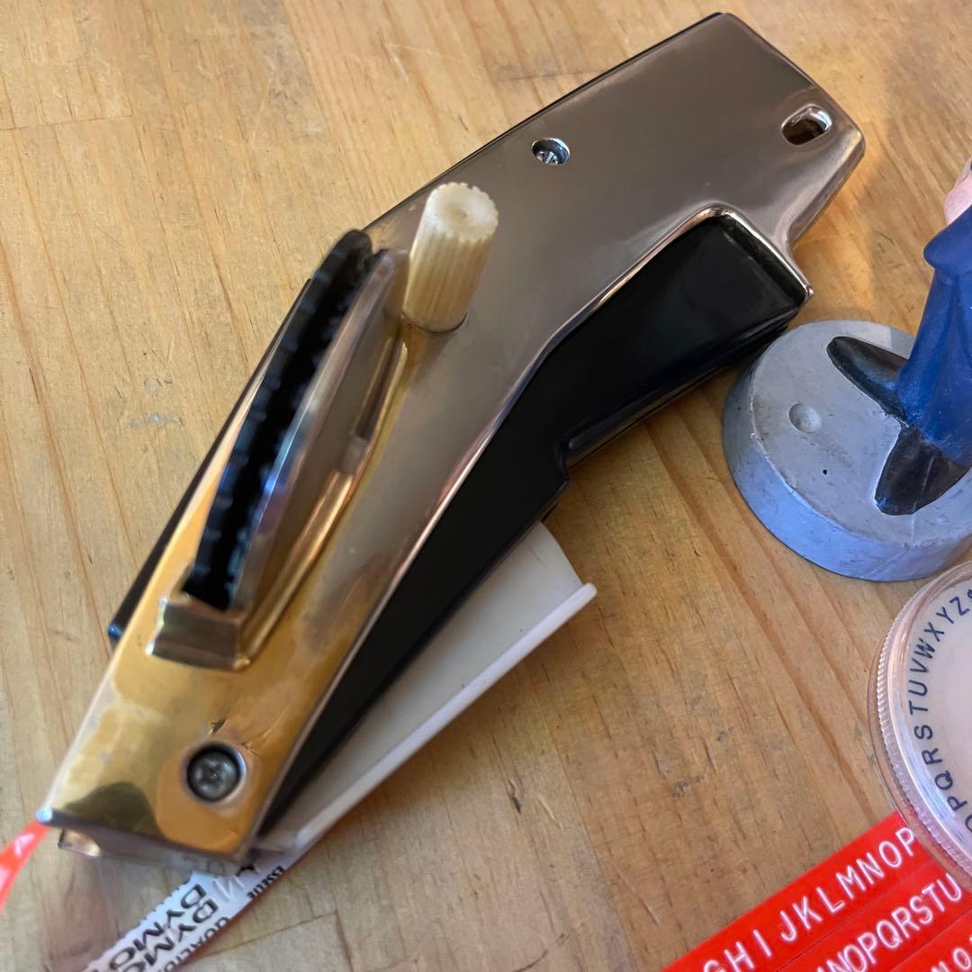 ■製品保証■【筆記体】 ダイモ M-10 GOLD限定品 DYMO 182-5