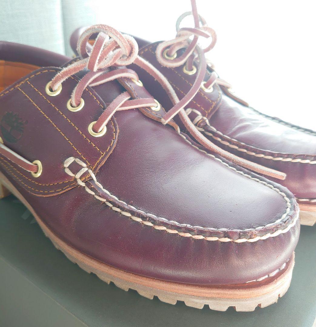 Timberland 3eye 25cm バーガンディ