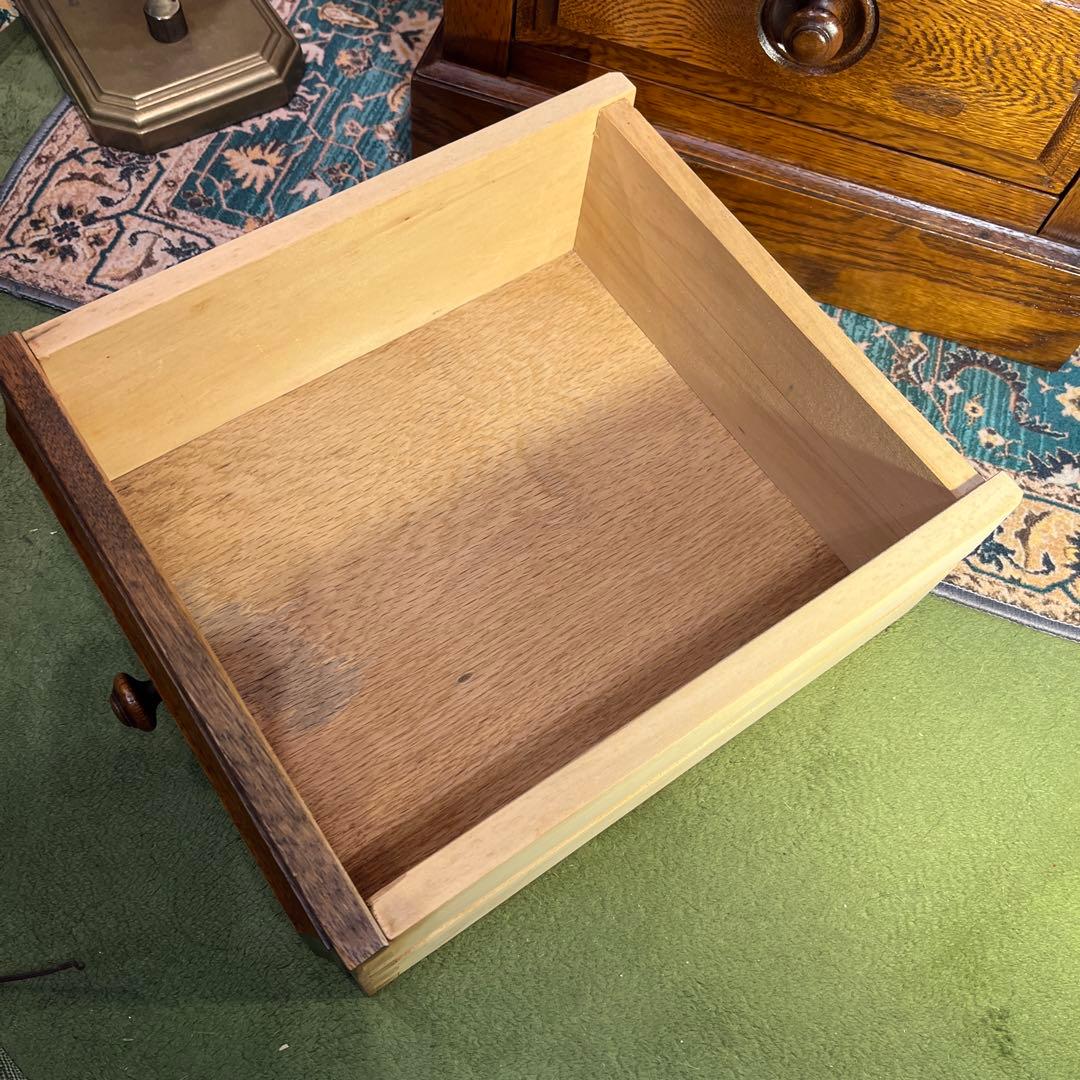 国産ヴィンテージ 北海道　エゾ民芸　アクセントキャビネット