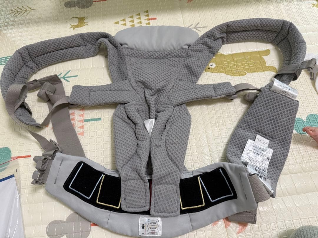 エルゴ　オムニブリーズ グレー　保証カード・ポーチ付　国内販売品