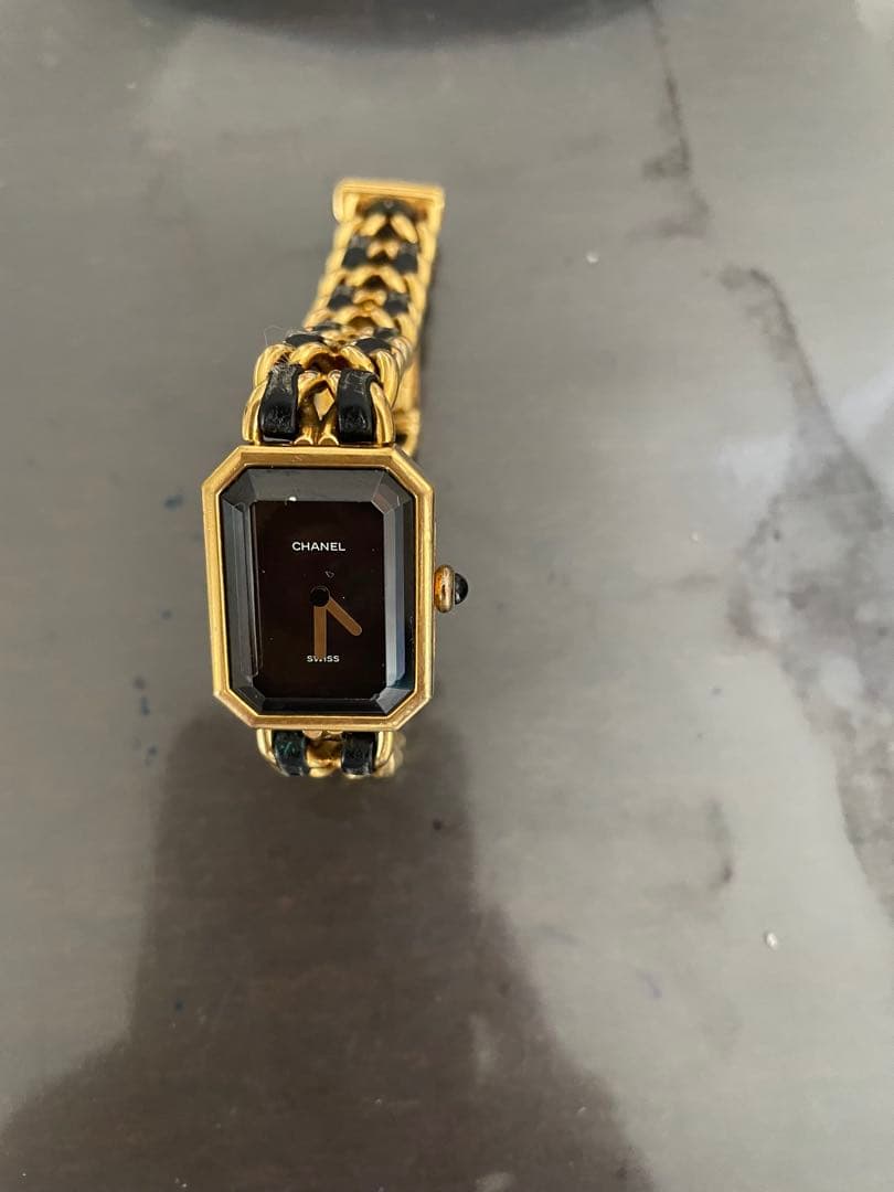 M*i様 CHANEL Montres Watches ゴールド ブラック