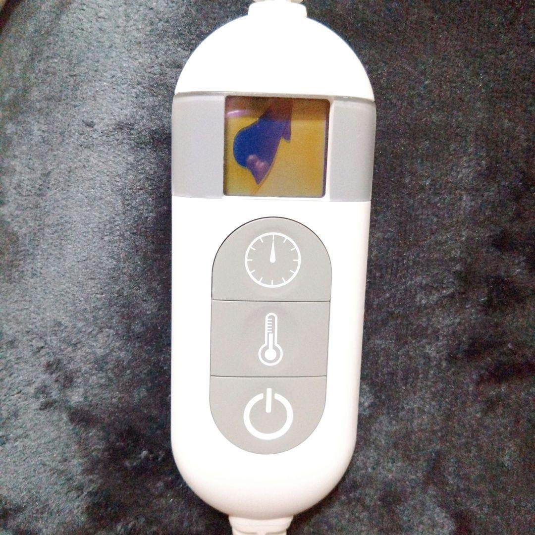 電気毛布 掛け 敷き 188×130cm 100W 厚手生地 8段温度調整