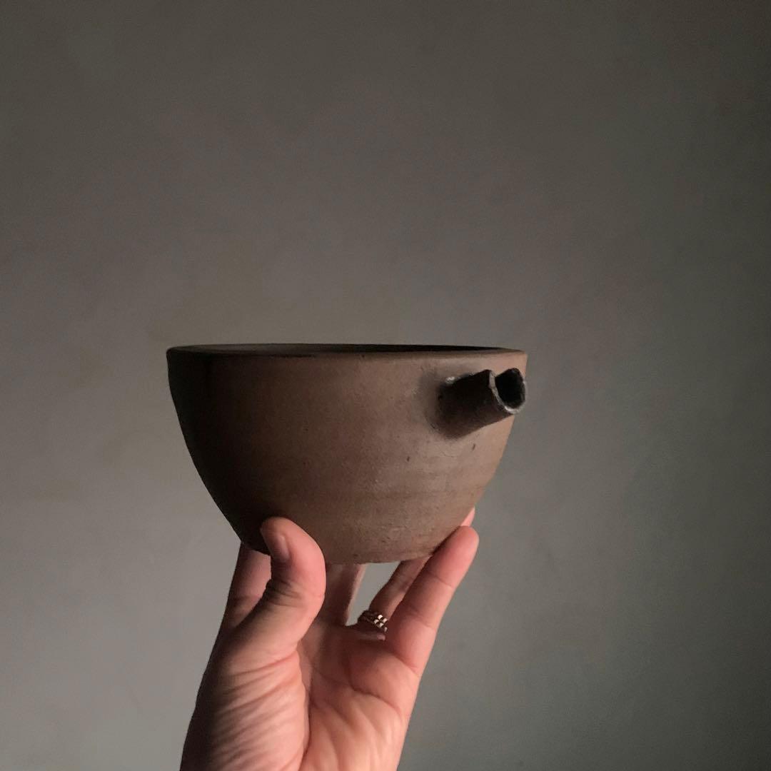 古丹波 片口 古美術 古道具 アンティーク 酒器 丹波焼