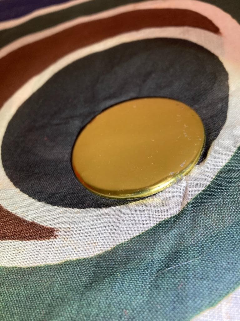 現品限り 希少　太郎鯉 鯉のぼり 赤/黄 5m 目金属製　木綿 新品 昭和レトロ