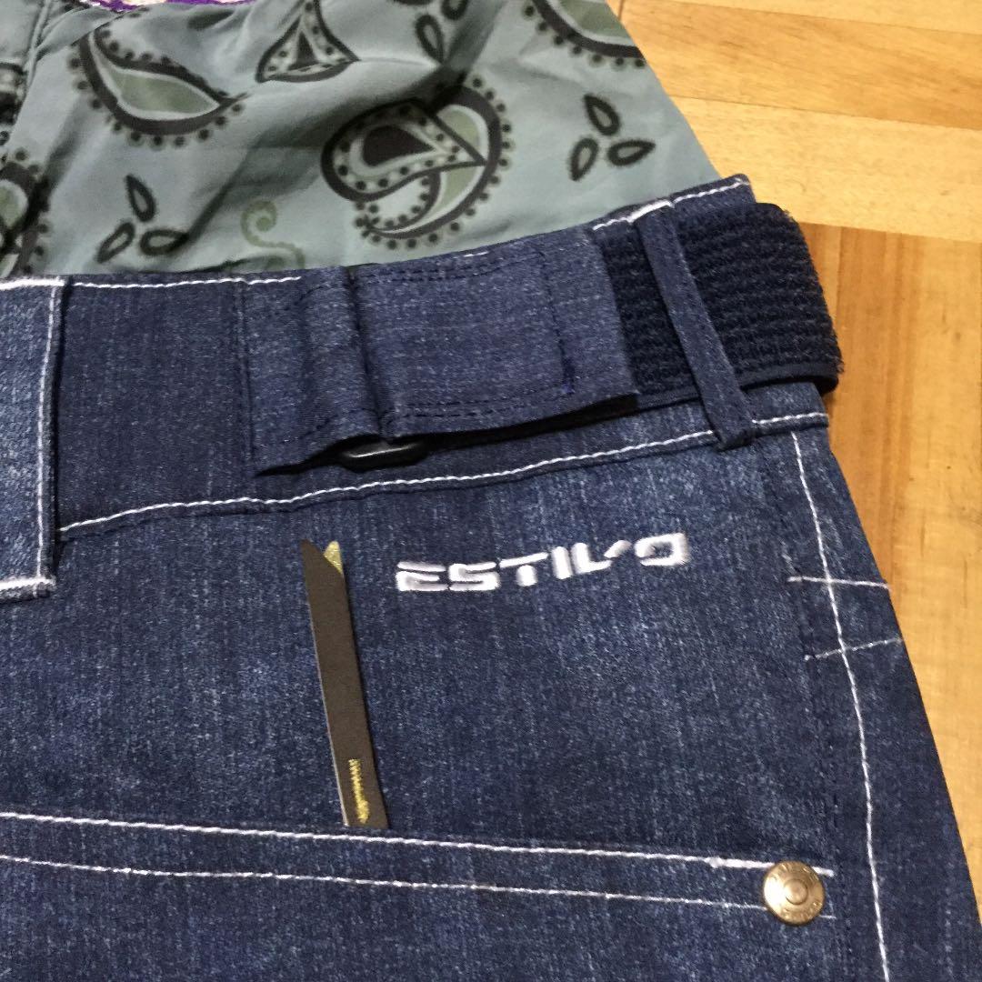 美品　VOLCOMスノーボードジャケット+ESTIVOスノーボードパンツ