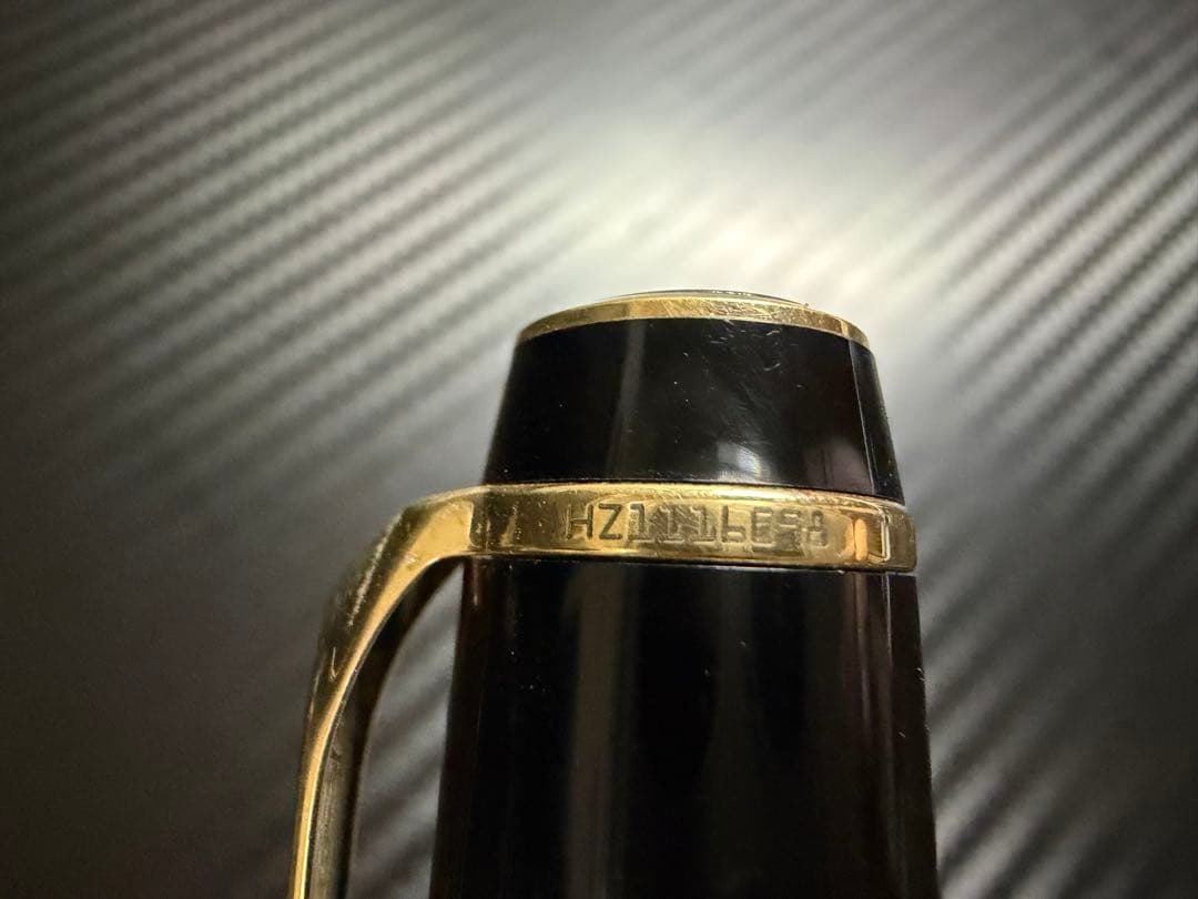 美品 モンブラン ボエム ヴェール 万年筆 BB 極太字