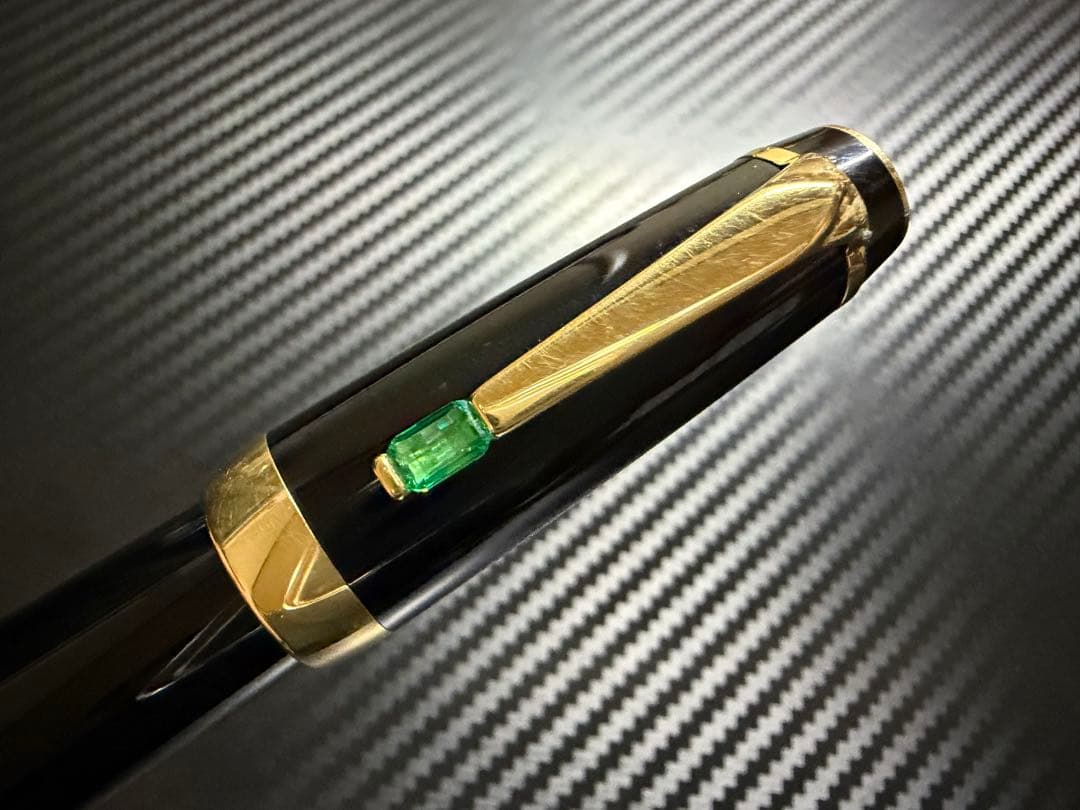 美品 モンブラン ボエム ヴェール 万年筆 BB 極太字